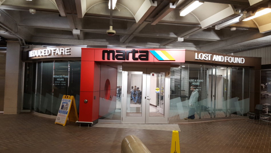 MARTA UNVEILS NEWLY RENOVATED REDUCED FARE, LOST AND FOUND OFFICES 2