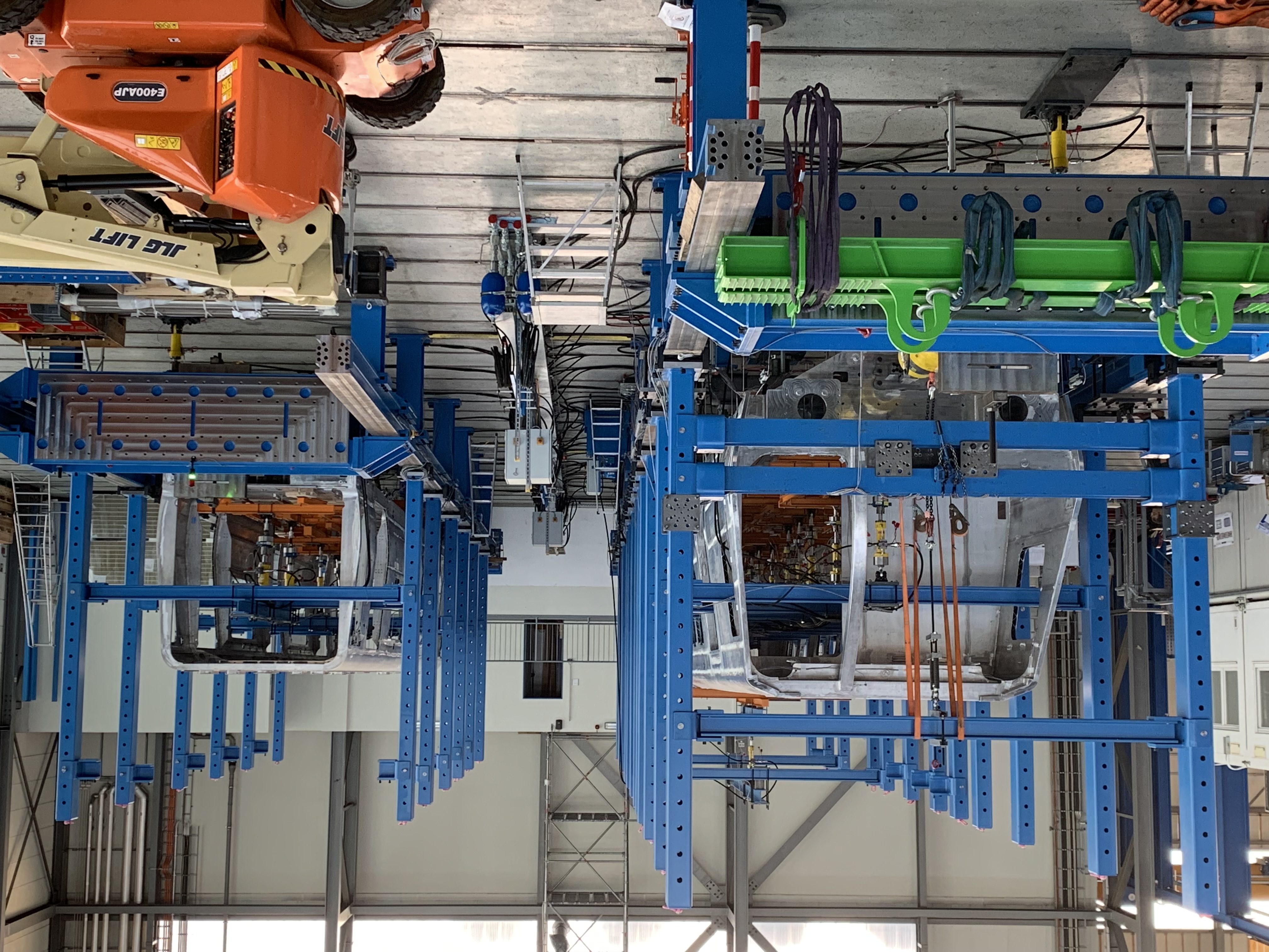 New Railcars in Stadler Garage