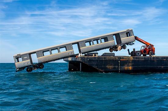 Decommissioned railcar deployment
