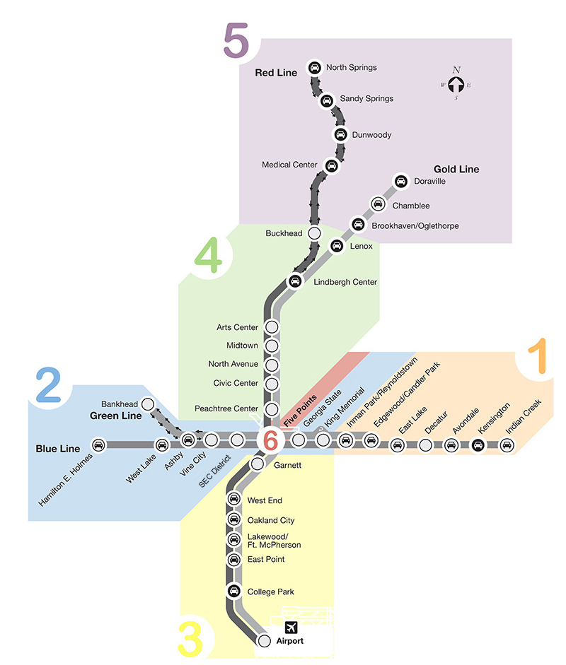 Station Zone Map